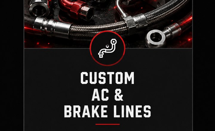 Custom A/C lines and replacement A/C hose assemblies built by Sin City Hose Pro
